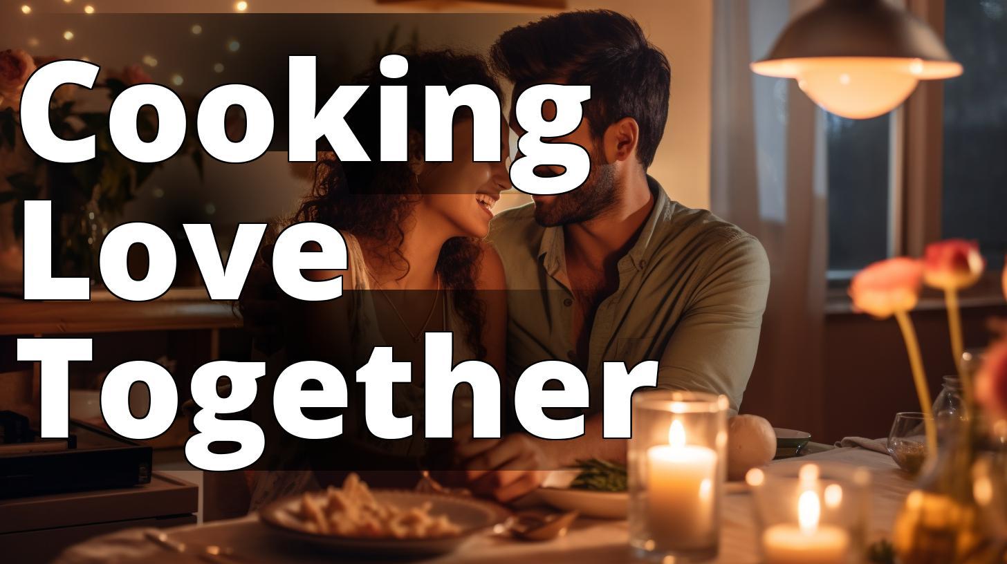 The featured image for this article should be a couple cooking together in a cozy and romantic kitch