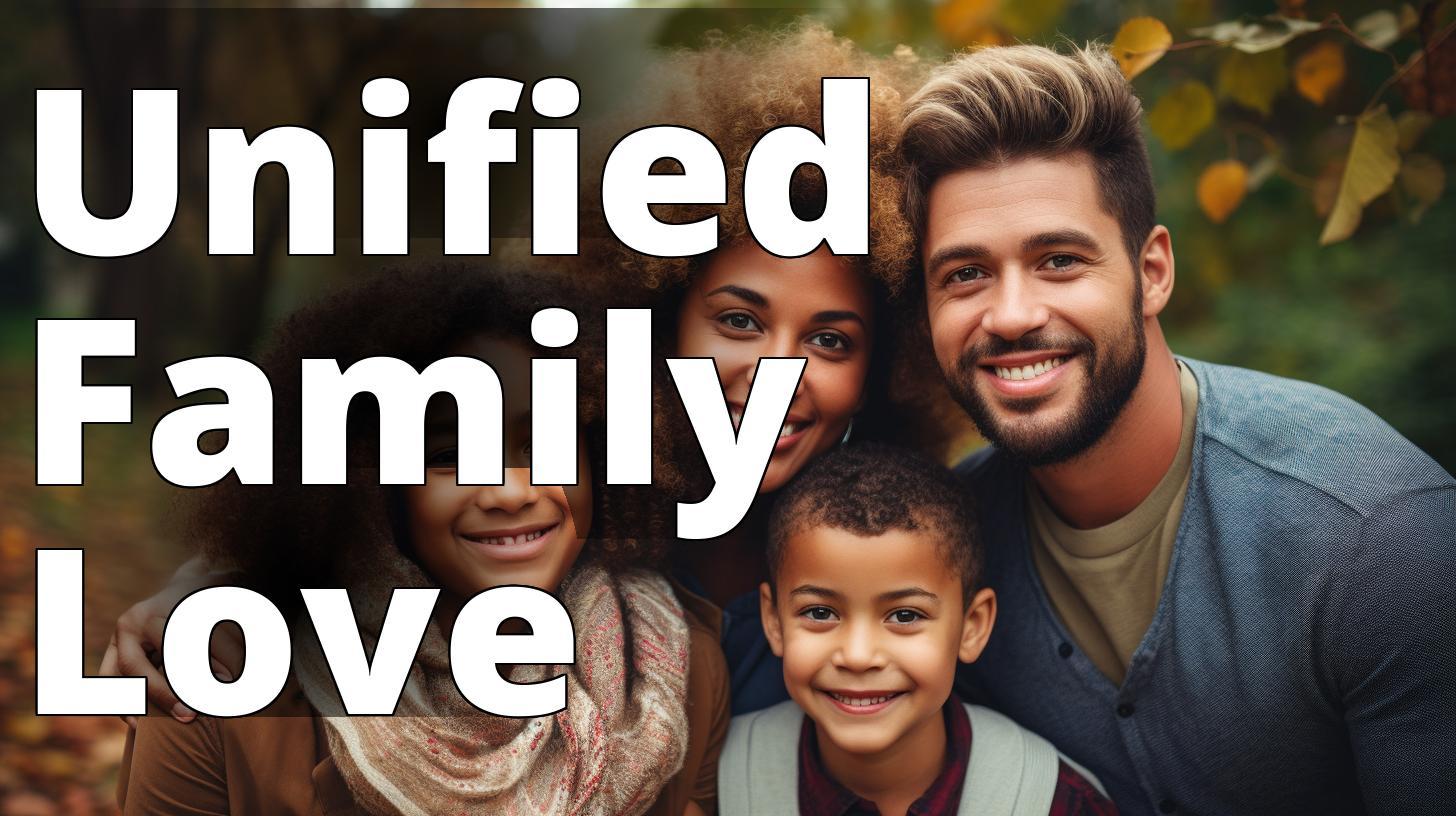 The featured image should be a blended family consisting of people from different cultural backgroun