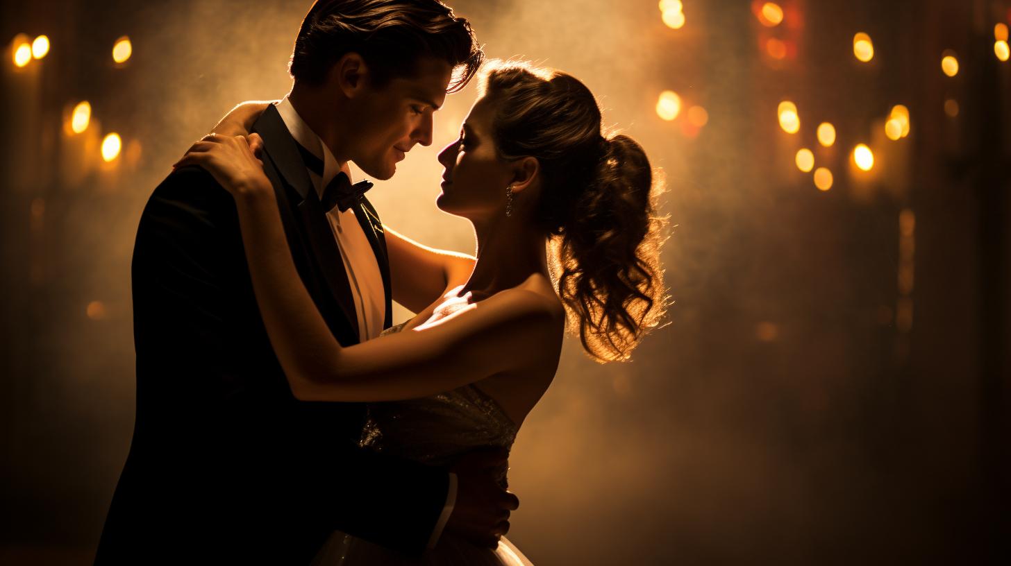 The featured image could be a captivating and glamorous shot of a celebrity couple from "Dancing wit
